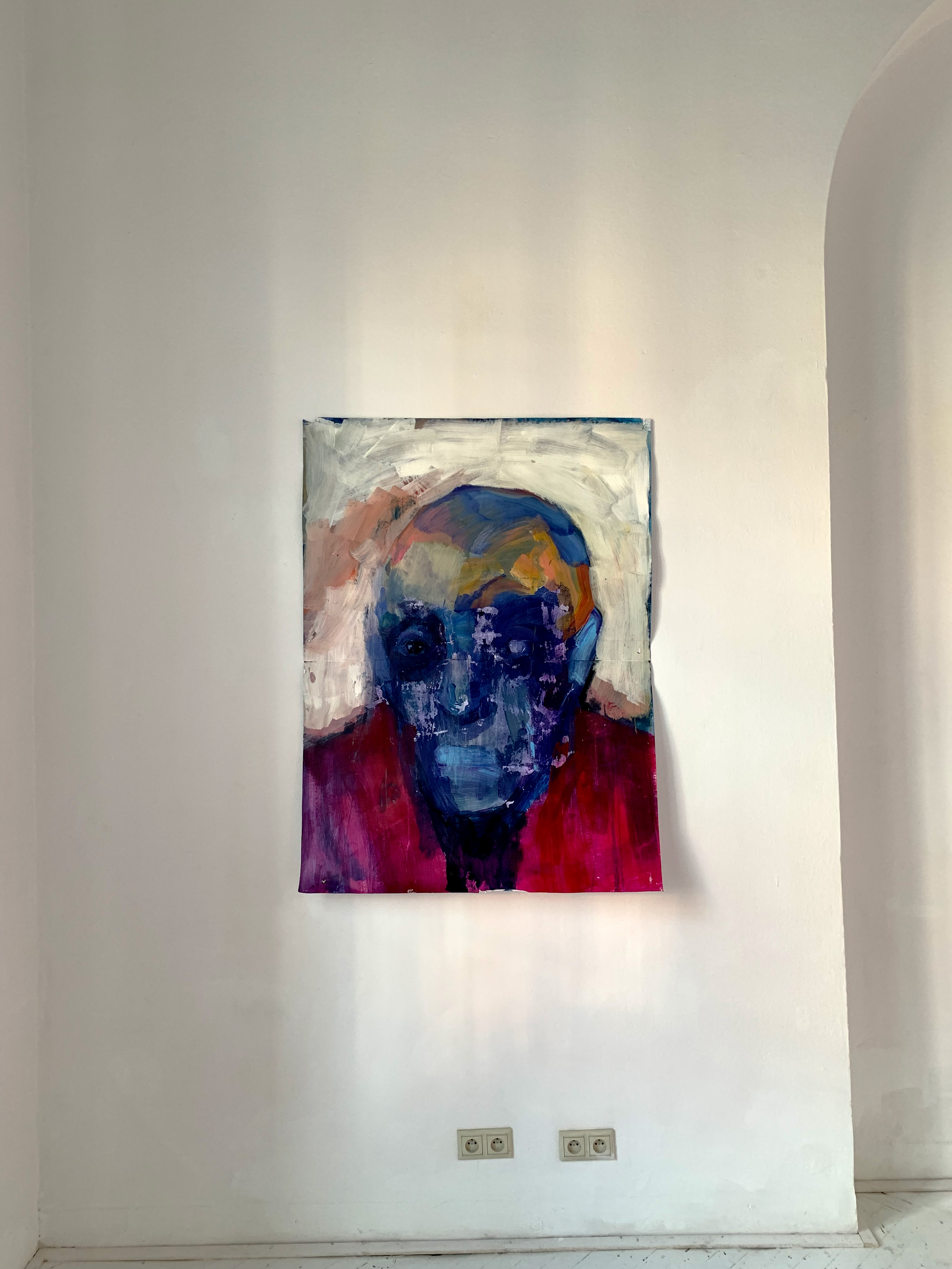 Advisor, 140x100 cm, acrylic on glued paper