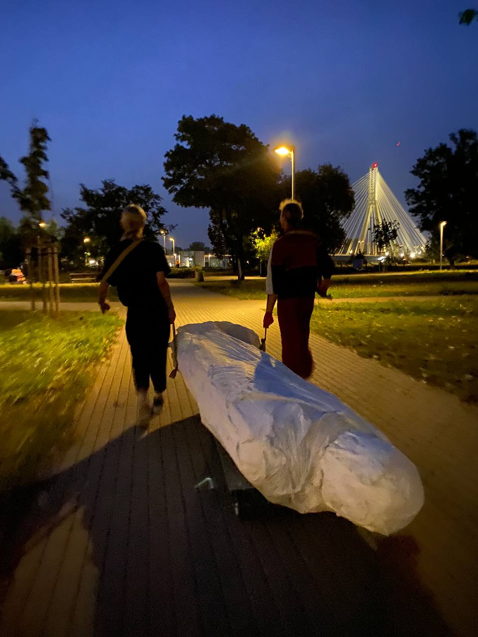 Transporting the Giant