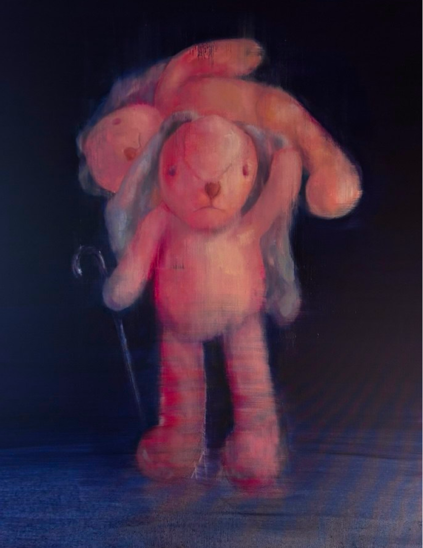 “Story V — The Rabbit”, 120 x 100 cm